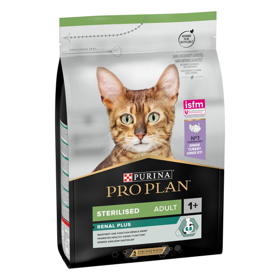Croquettes chat adulte stérilisé à la dinde Super Premium - 3 kg