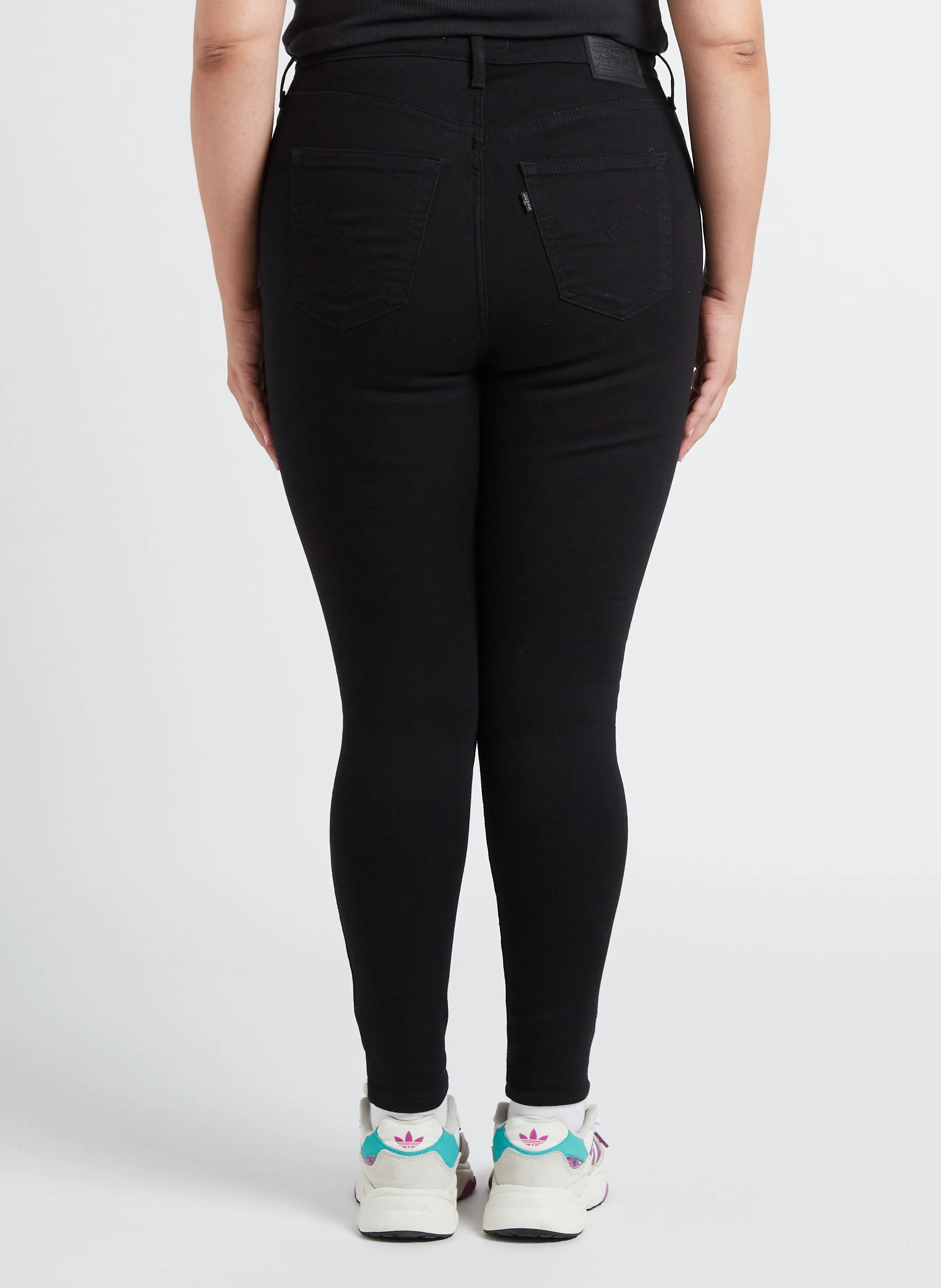 720 PL HIRISE SUPER SKNY - Skinny jean en coton mélangé| Noir