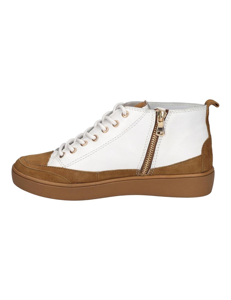 Halbschuh Lilli 90, cognac-kombi