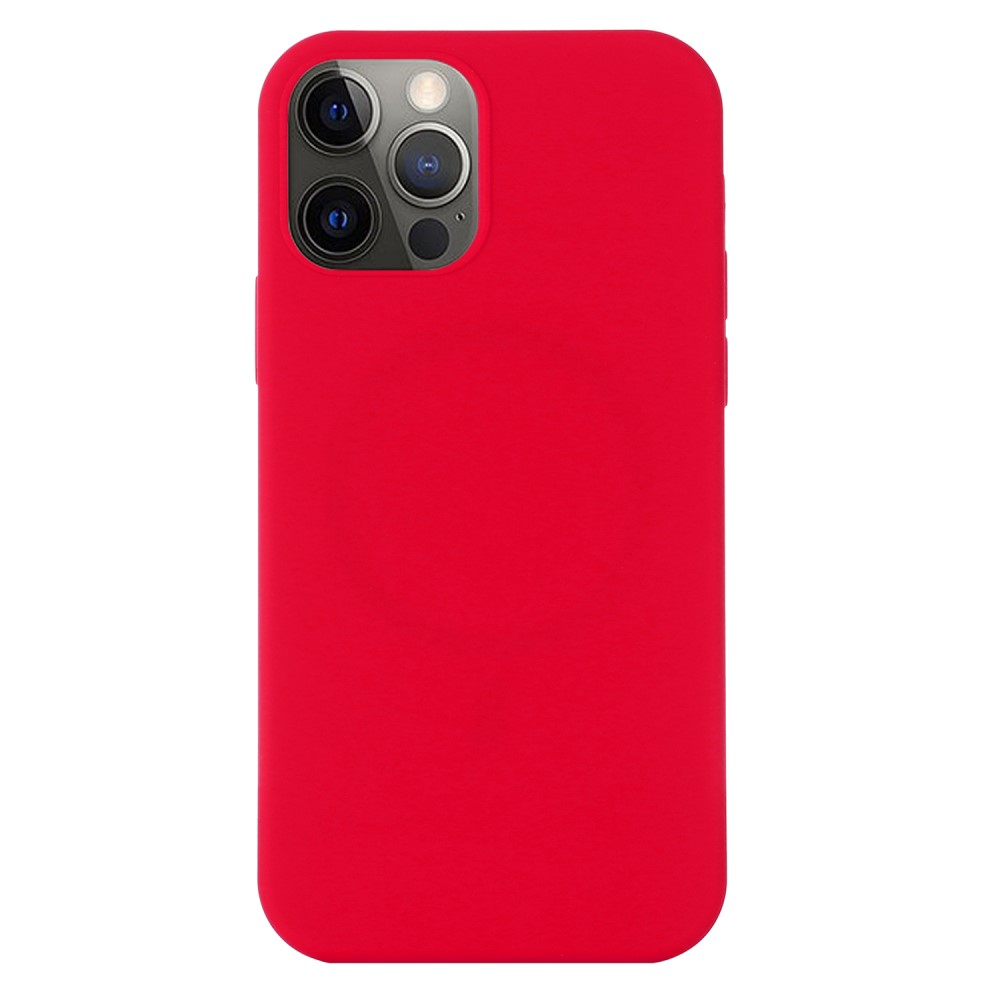 iPhone 15 Pro Max MagSafe Silikon Case Hülle - Rot