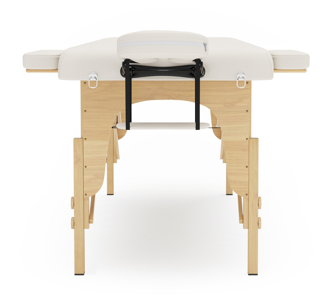 Massageliege BASIC 2-Zonen weiss