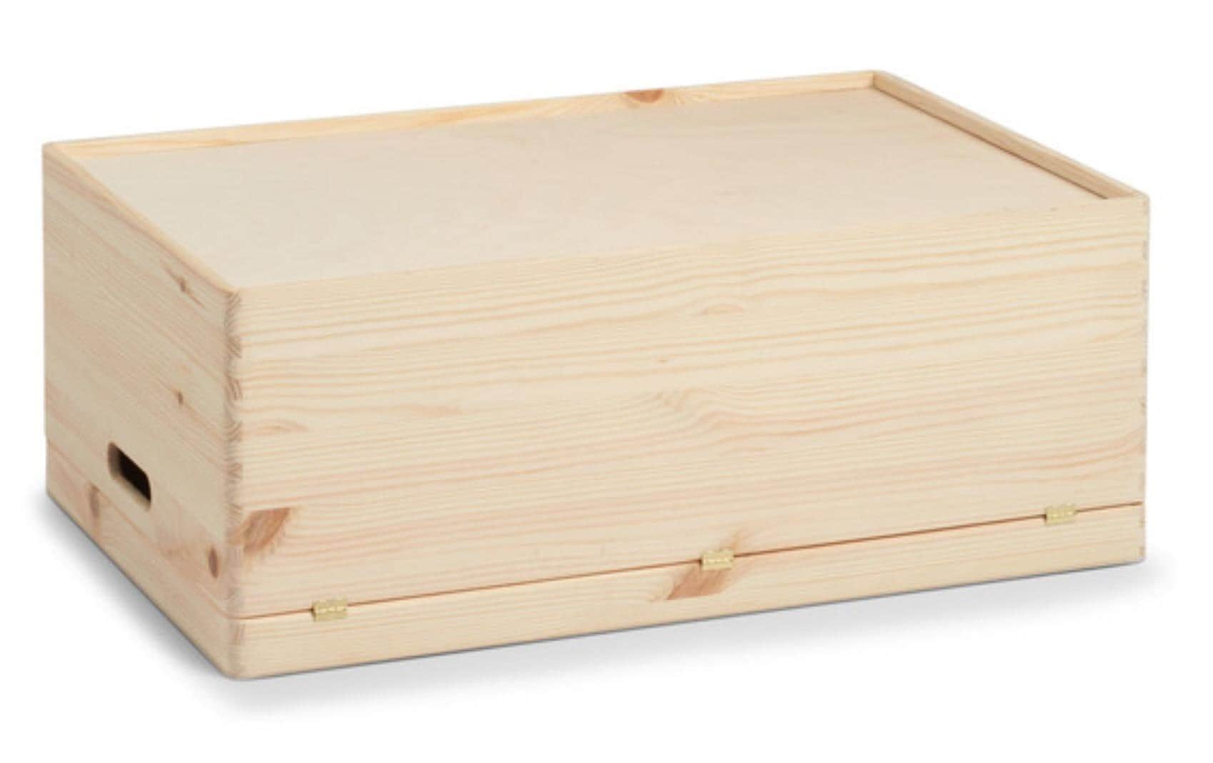 Aufbewahrungskiste mit Deckel 60 x 24 cm, NatureAllzweckkiste