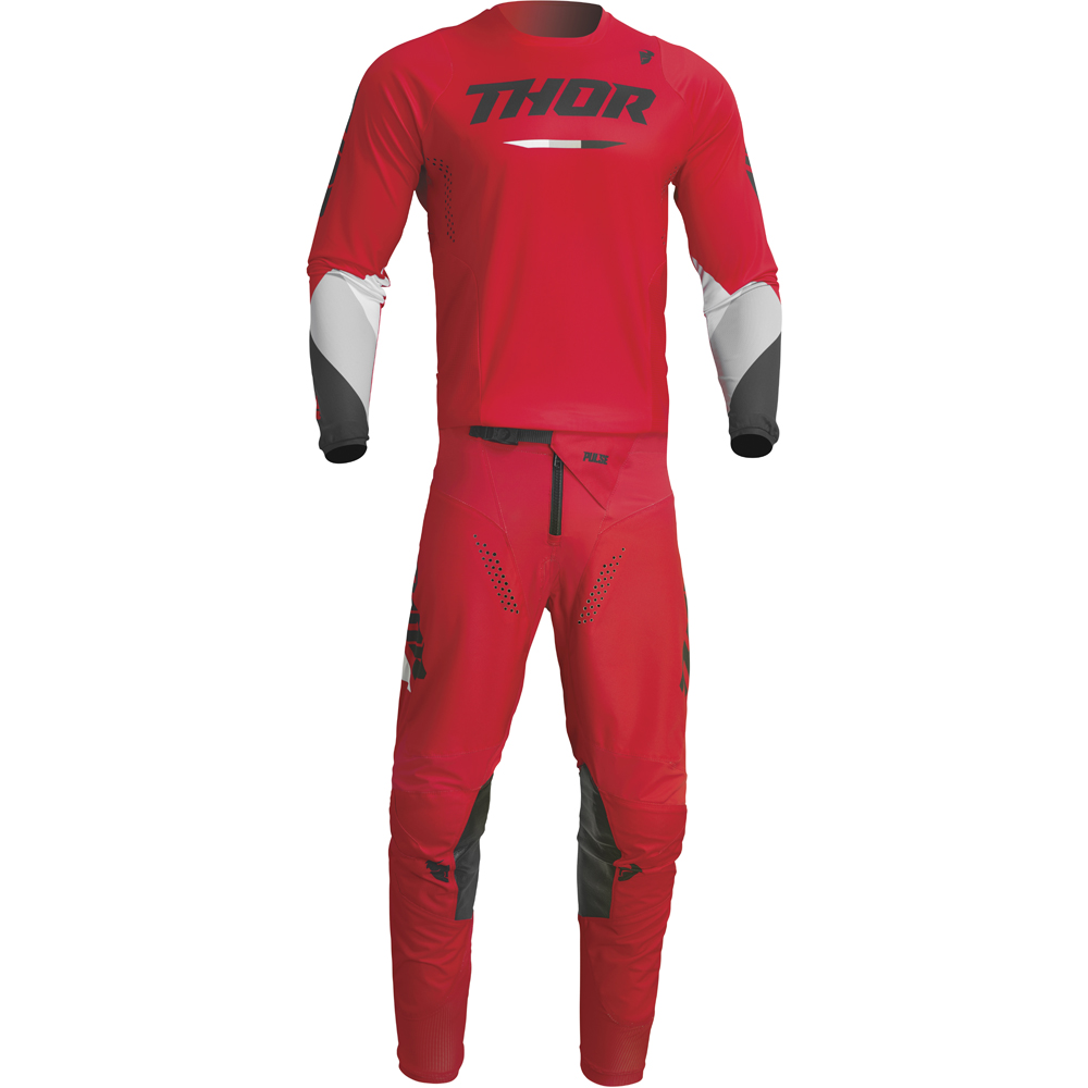 Thor Motocross - Maillot Pulse Tactic Rouge