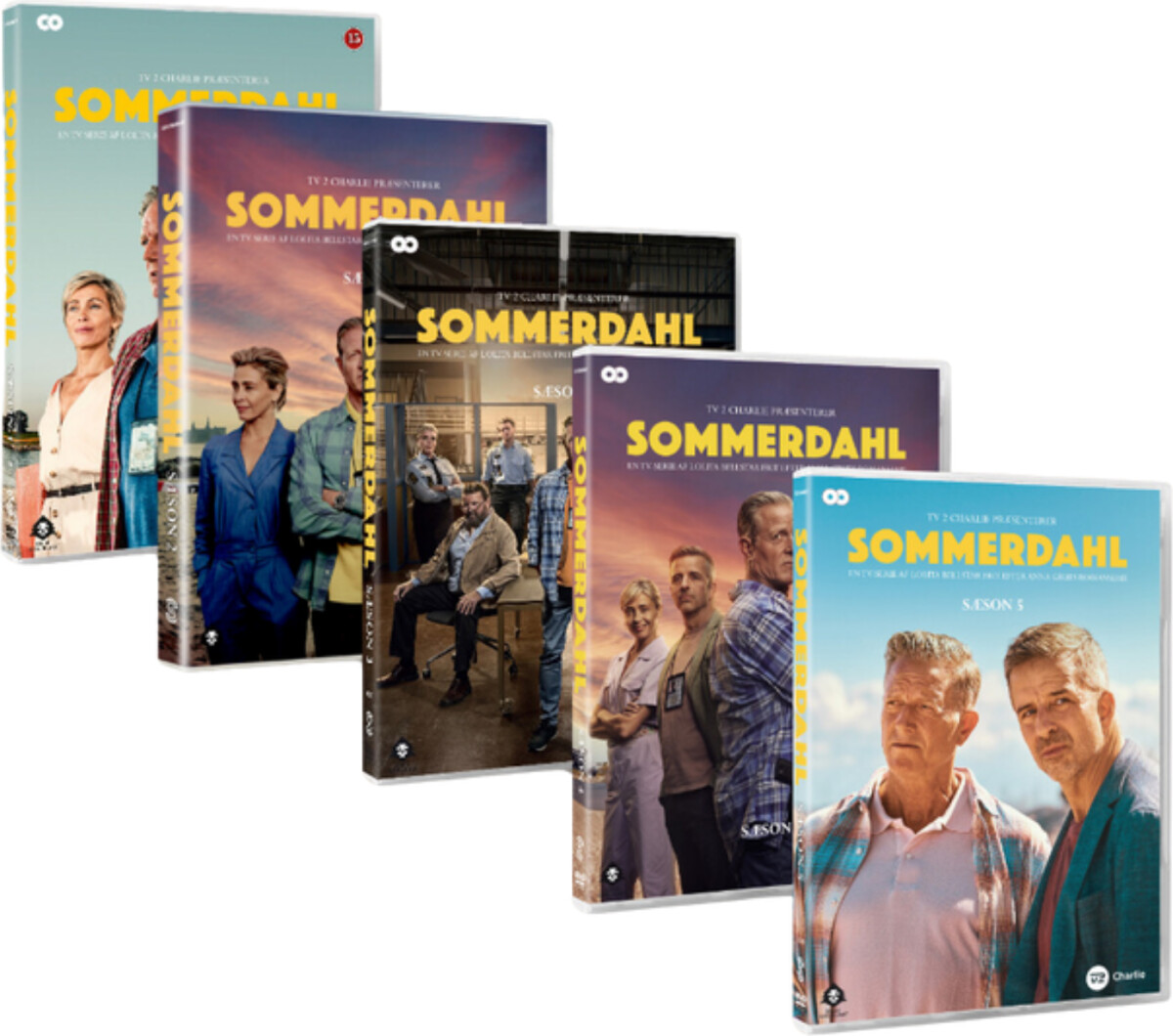 Sommerdahl - Sæson 1-5 Boks - DVD