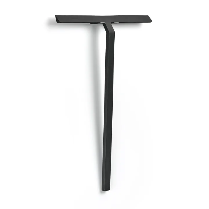 Zone Denmark - Rim Duschabzieher mit Halterung, 30 cm, schwarz