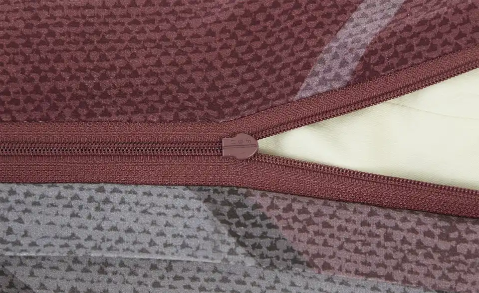 Satin Bettwäsche Zick Zack