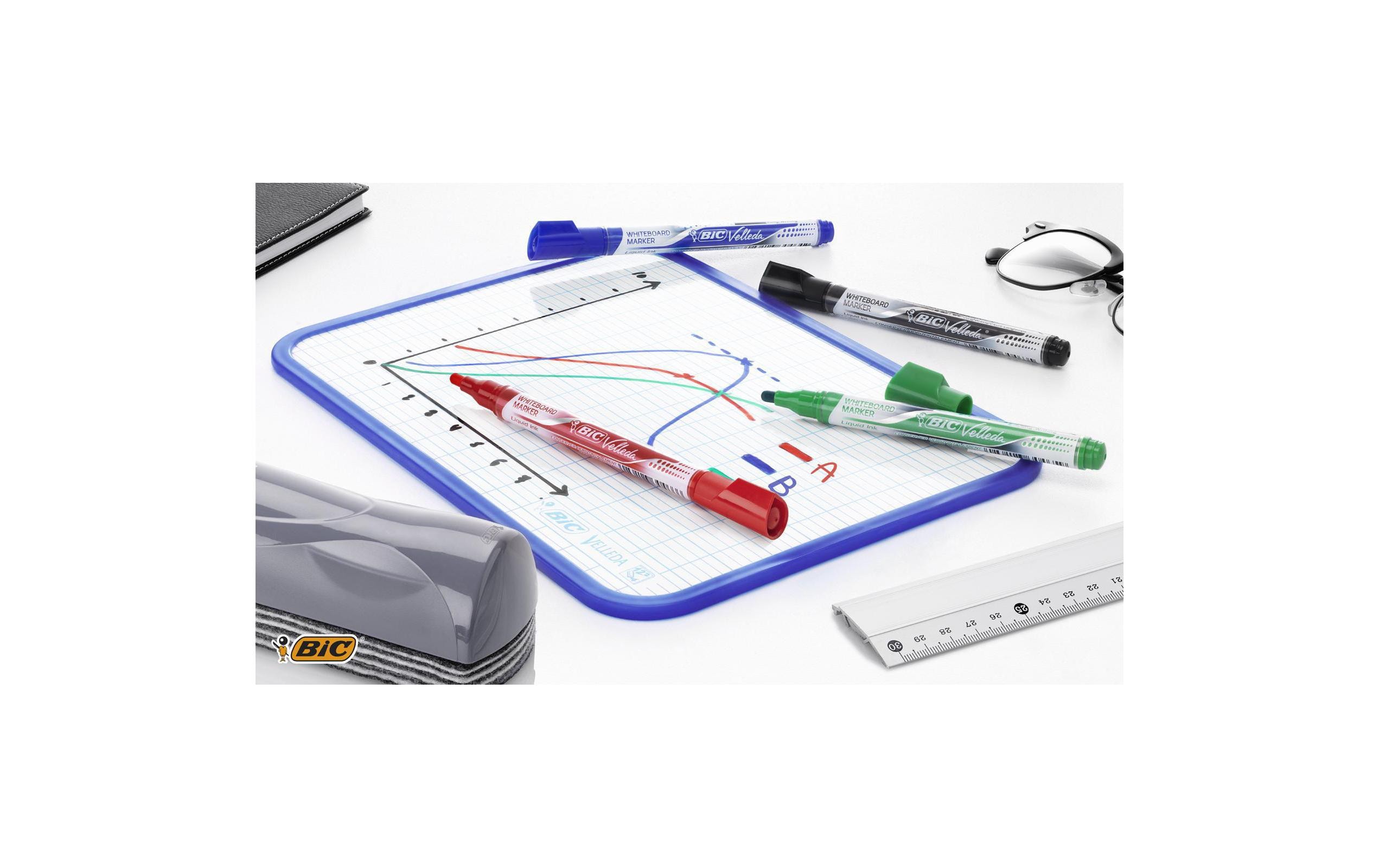 Whiteboard-Marker Velleda 4 StückMarker für Whiteboards