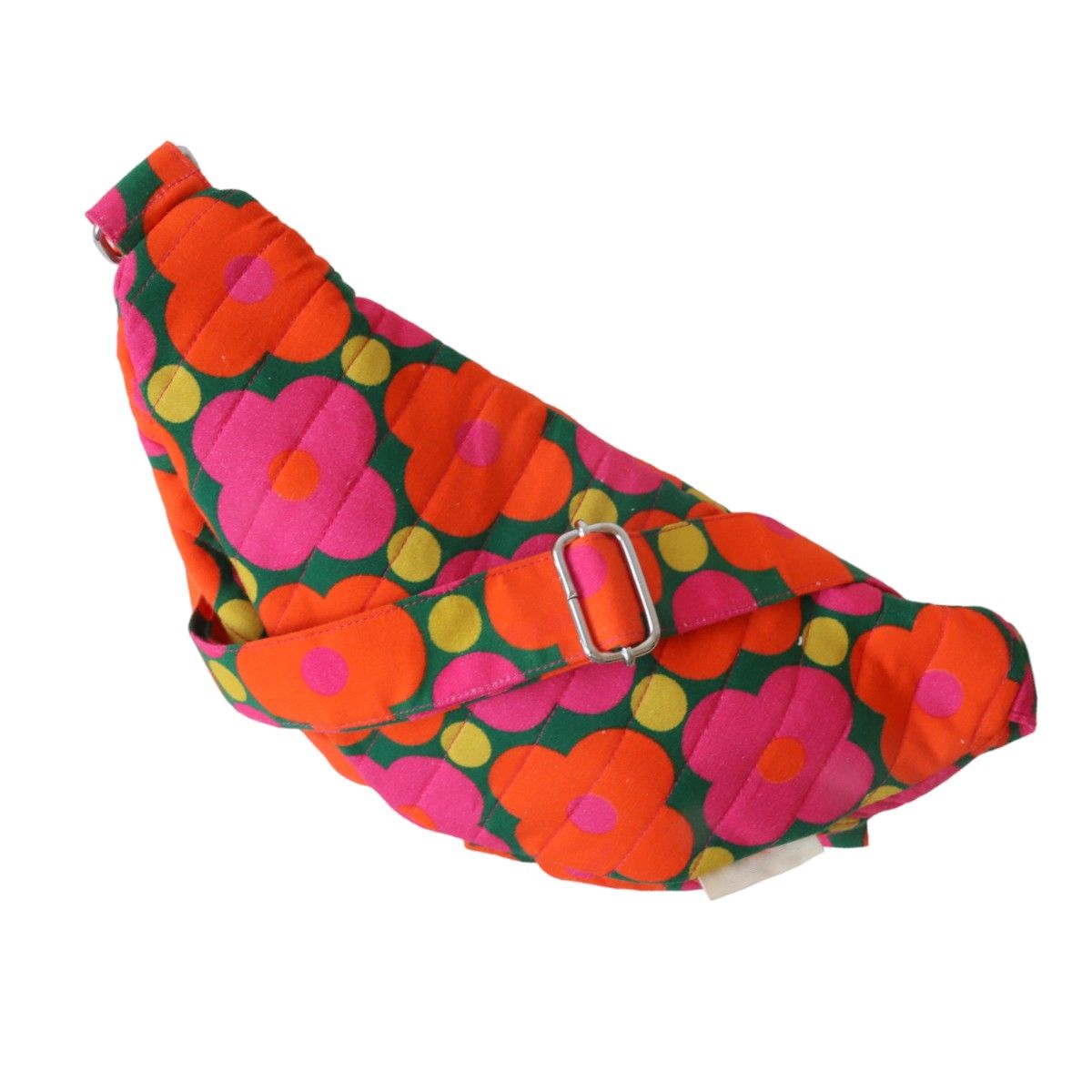 Sac banane à fleurs rose et orange - Copacabana party ! Jolie saison