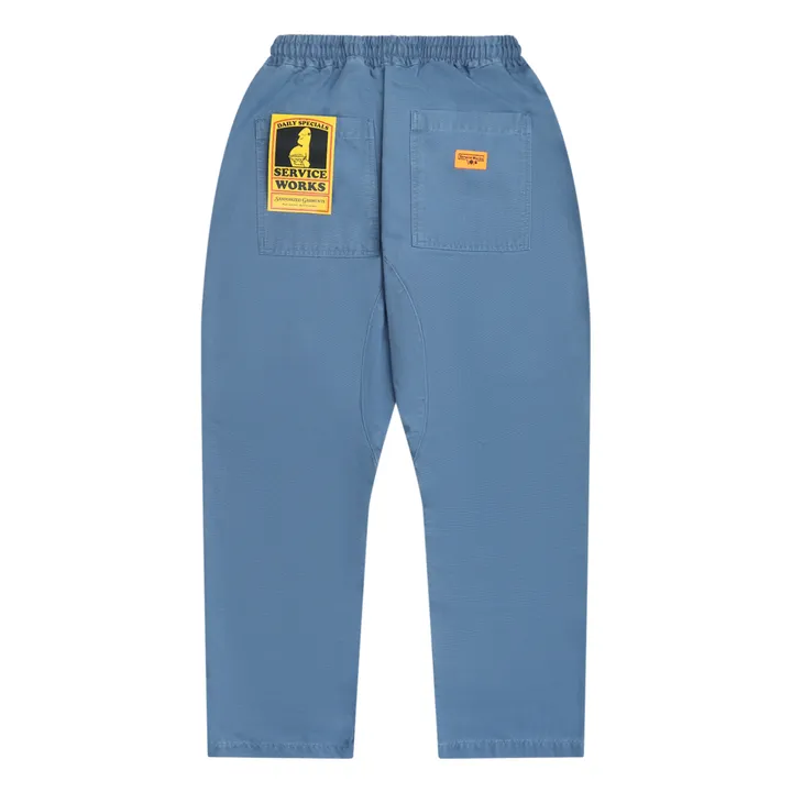 Service Works Pantalon Classic Chef Coton Bio | Bleu