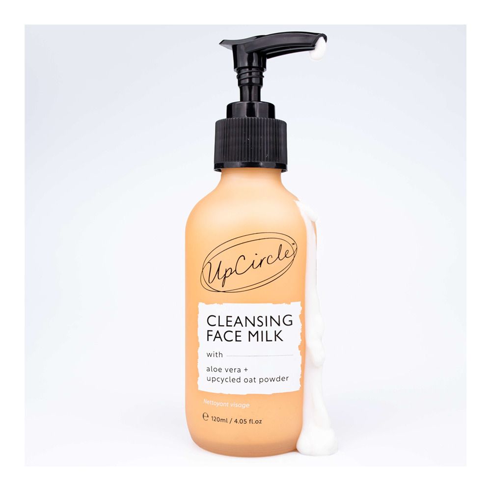 UpCircle Cleansing Face Milk with Aloe Vera & Oat Powder - 120 ml.