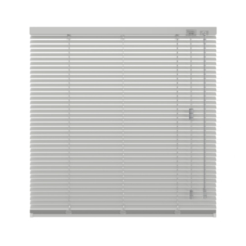 KARWEI aluminium jaloezie draaikiepraam 28407 mat lichtgrijs 16 mm op maat