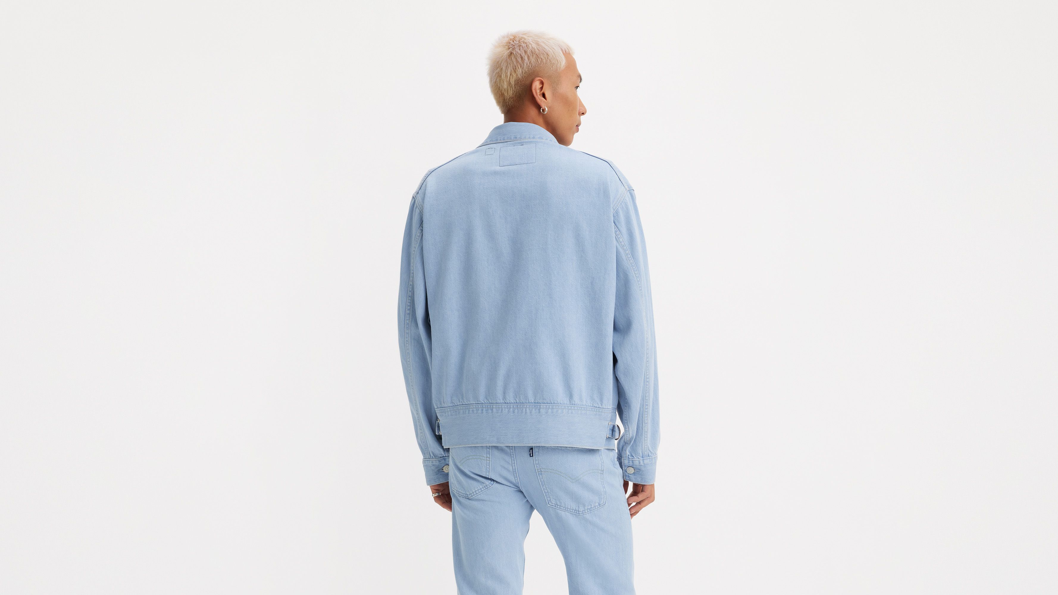 Veste Trucker utilitaire - Seasonal Rinse - Bleu