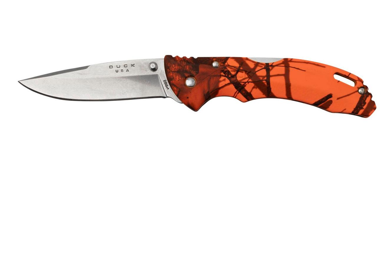 Buck Bantam BHW, Mossy Oak, Blaze Orange Camo 0286CMS9 zakmes