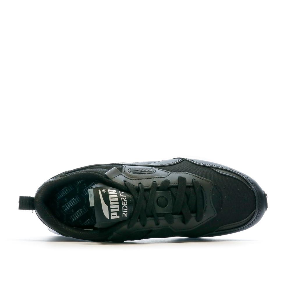 Puma Baskets Noir/Blanche Homme Puma Rider