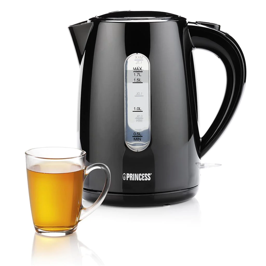 bouilloire électrique de 1,7L 2200W noir Princess