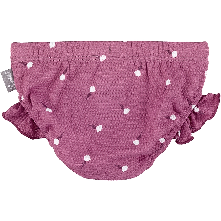 Sterntaler Badehose Blumen purpur