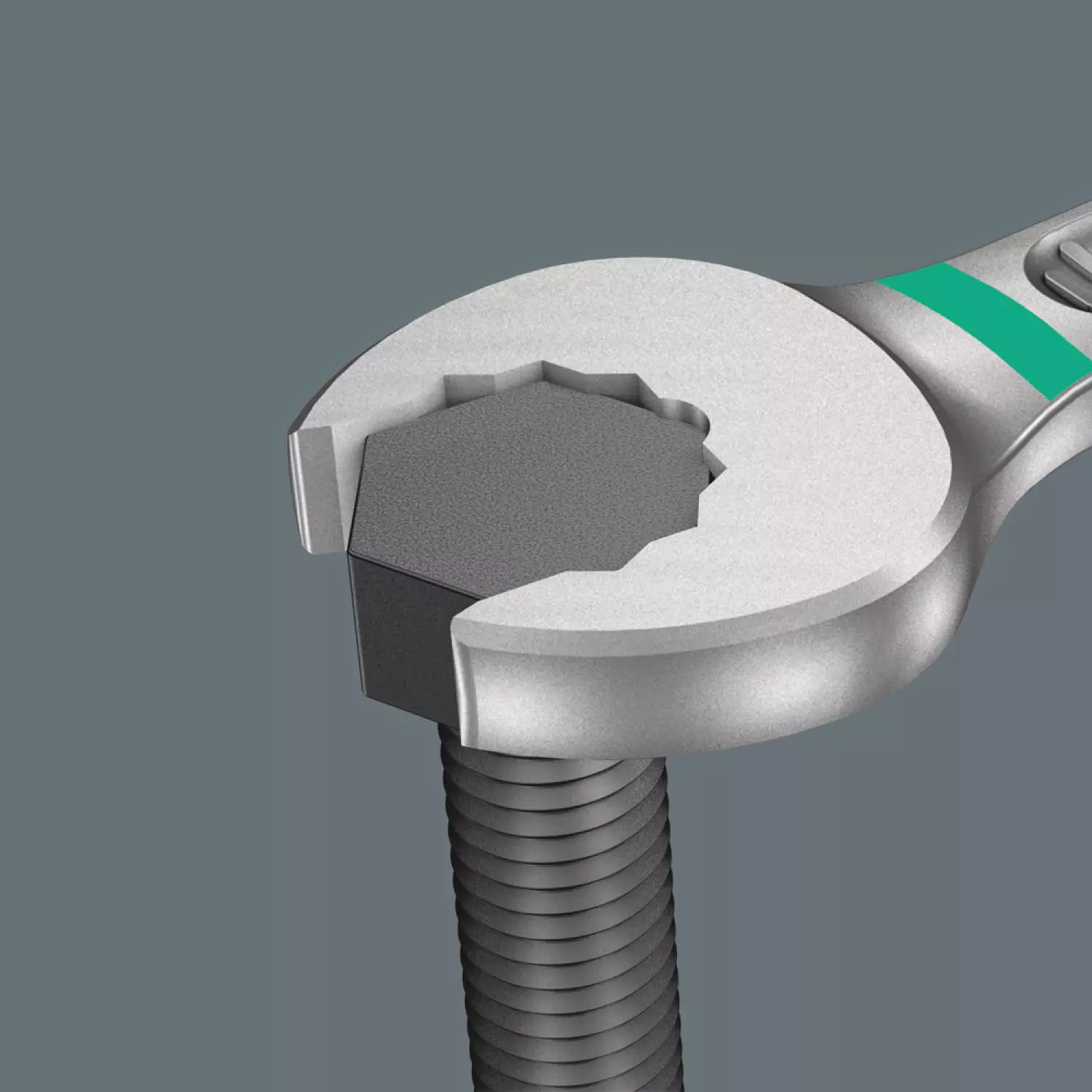 Wera 05020235001 9-delig 9642 Magneetstrip 6003 Joker Imperial 1 ringsteeksleutelset