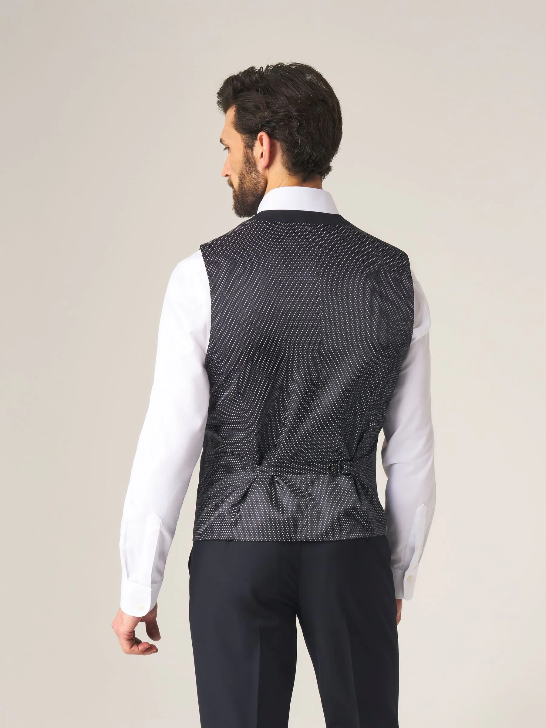 Donker marineblauw - Skopes Madrid regular fit gilet