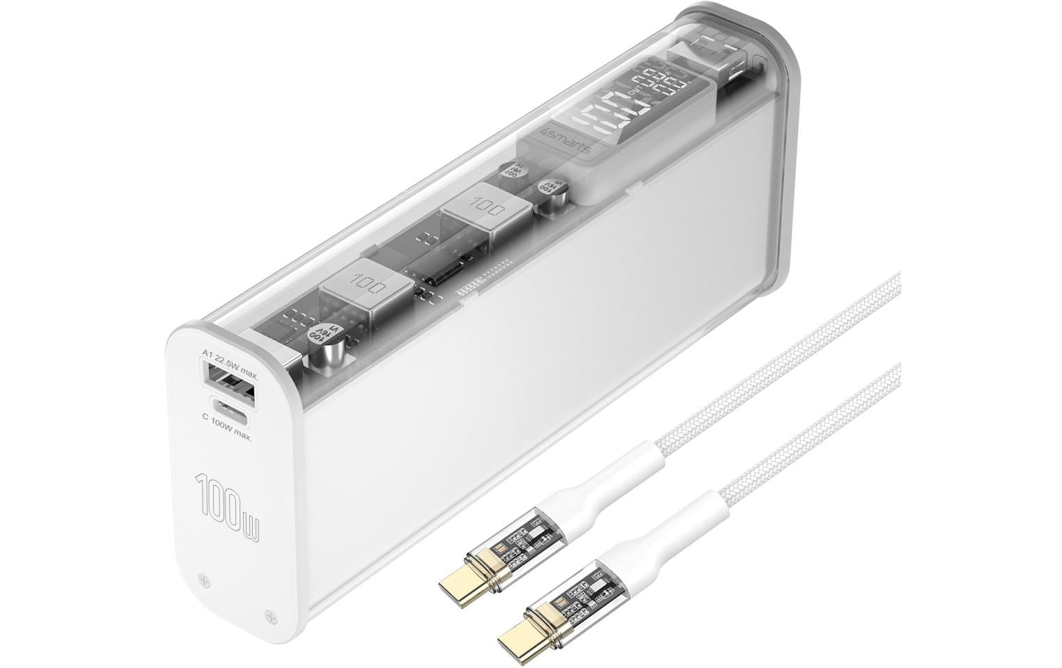 4smarts Powerbank »Lucid Block 20000«