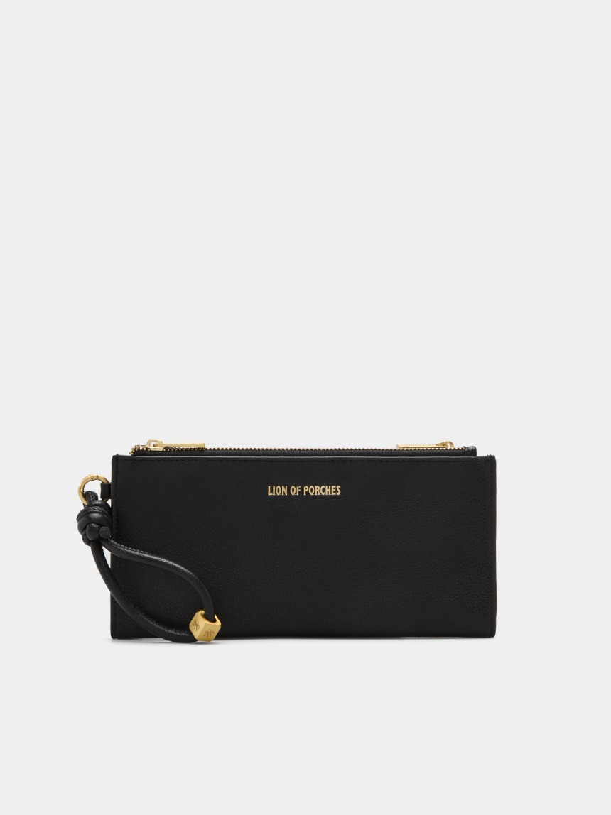 Carteira clutch com alça