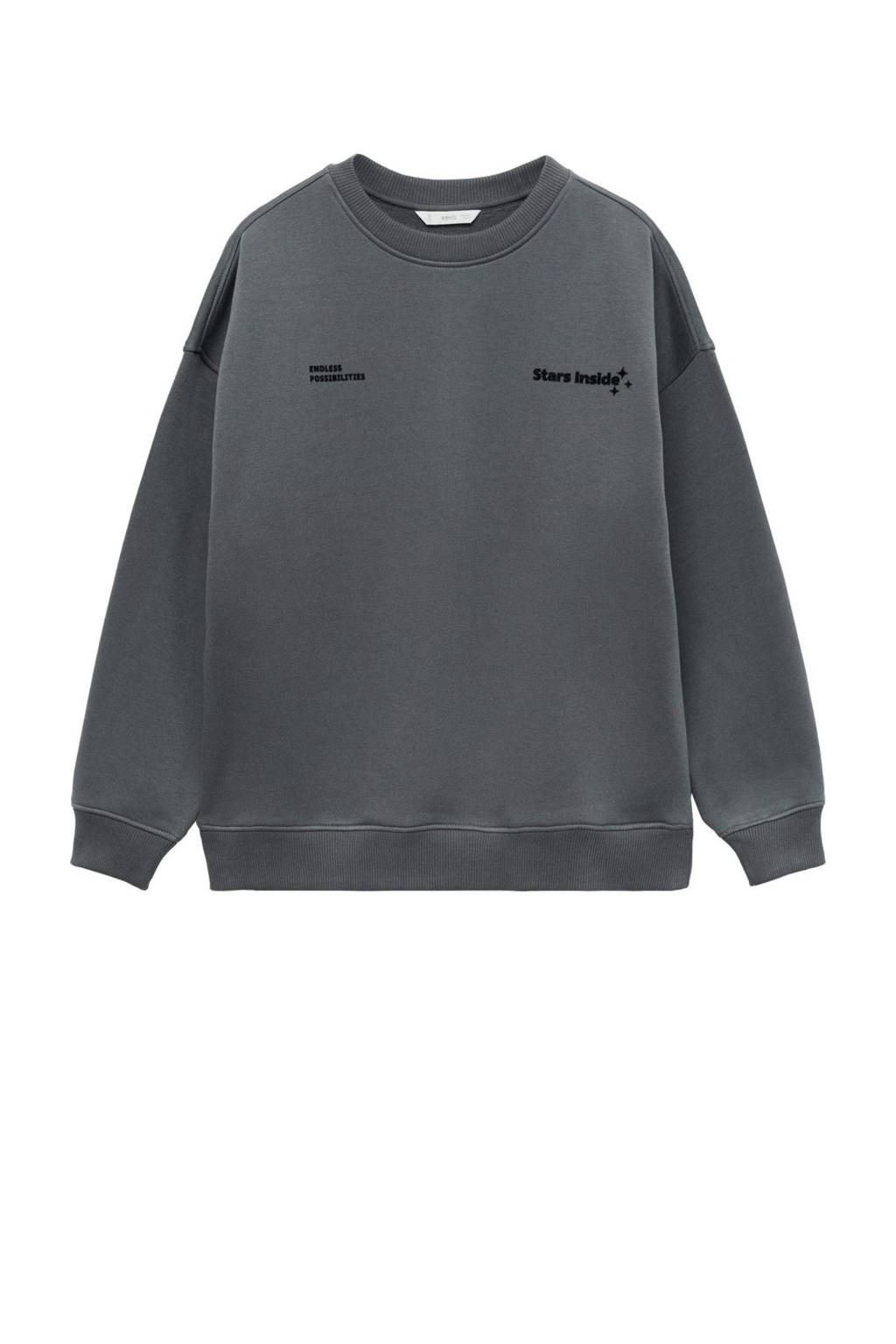 MANGO TEEN sweater antraciet