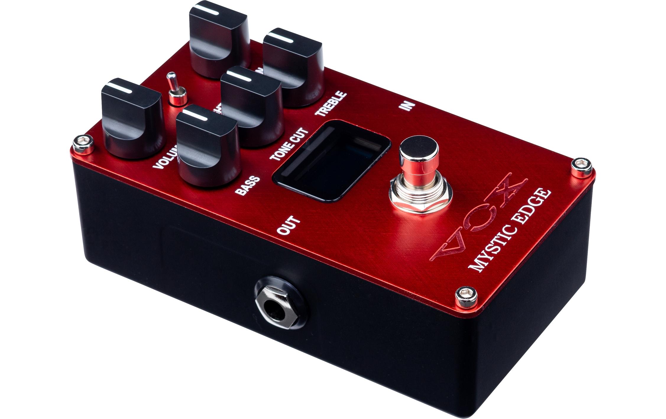 Pedal Mystic Edge<br>Nachahmung von Klangeigenschaften des legendären VOX AC30 Verstärkers