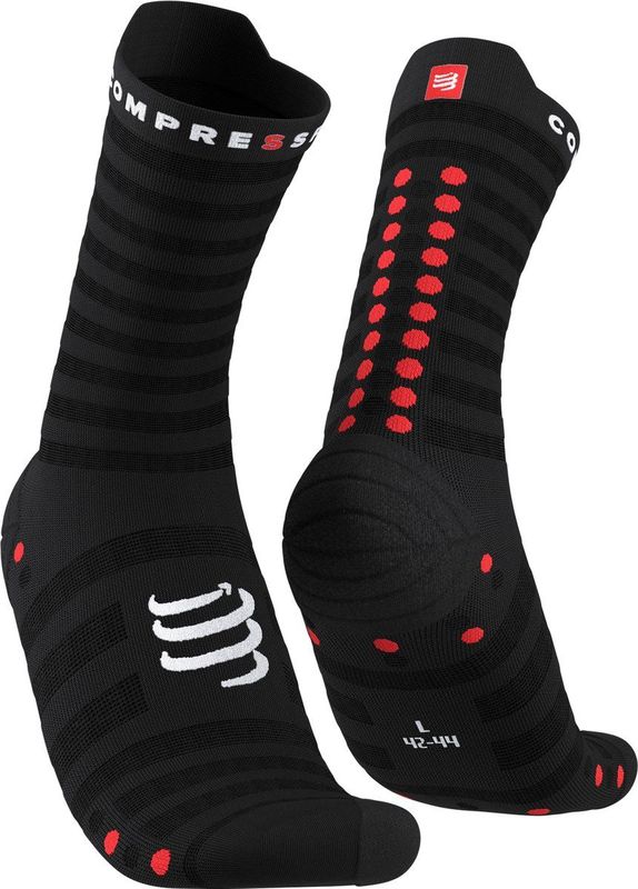 Compressport - Pro Racing Sokken V4.0 - Ultraleichte Loop Sokken - Zwart