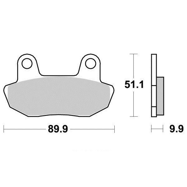 Sifam - Plaquettes de frein S1130N