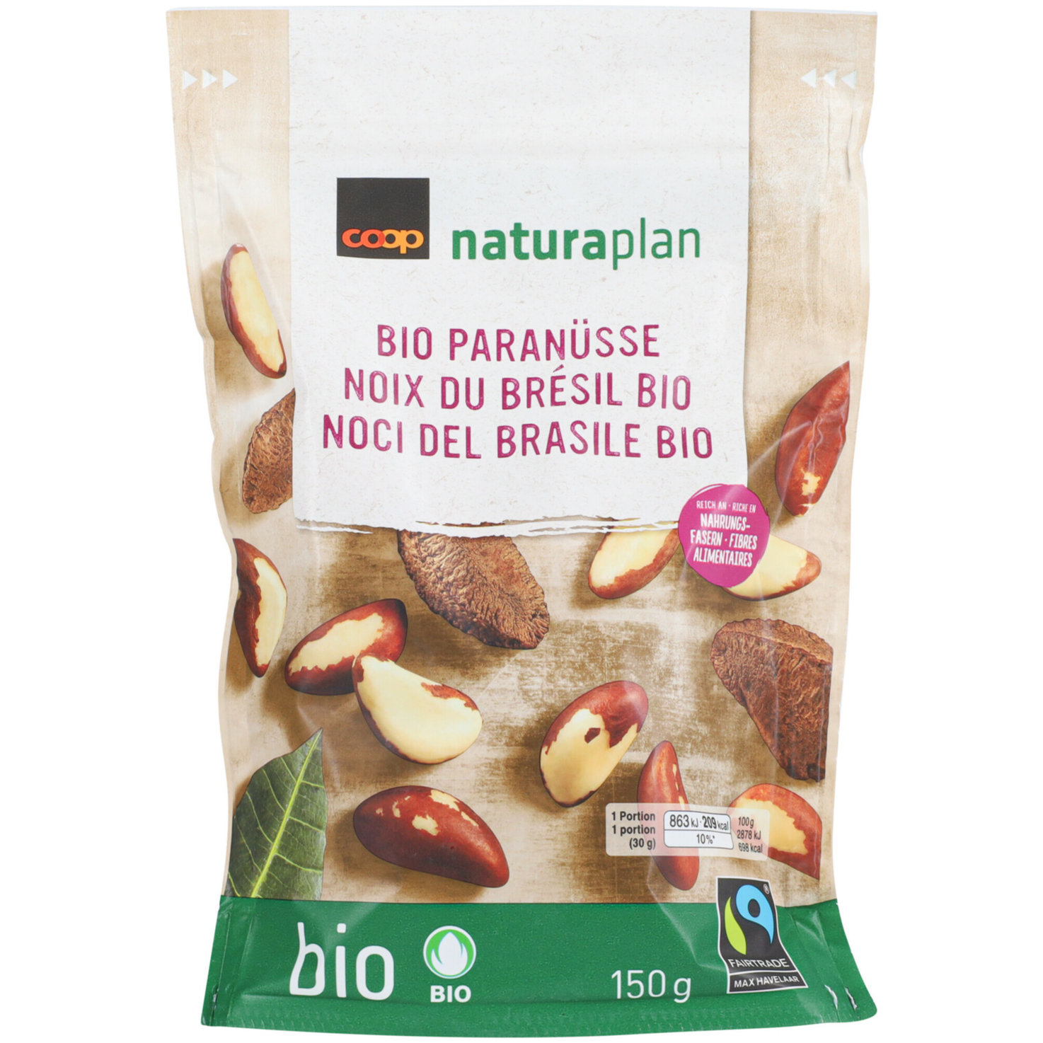 Naturaplan Bio Fairtrade Paranüsse