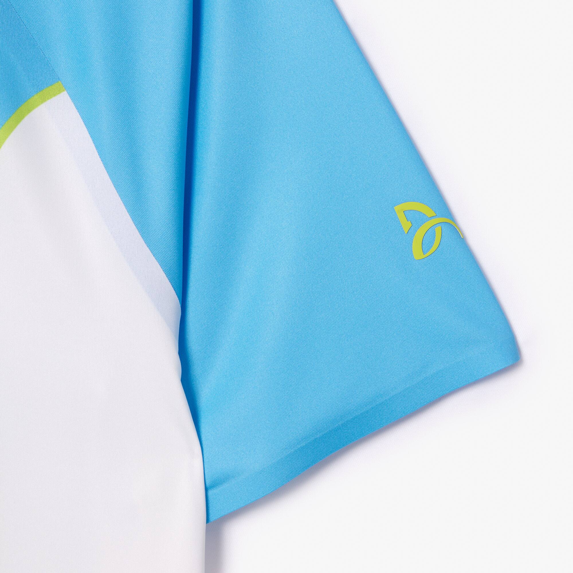 Polo technique homme Lacoste SPORT x Novak Djokovic sans couture Manches Courtes - Bleu - Lacoste - Homme