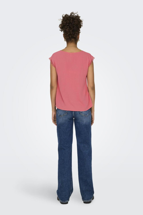 Only roze dames t-shirt