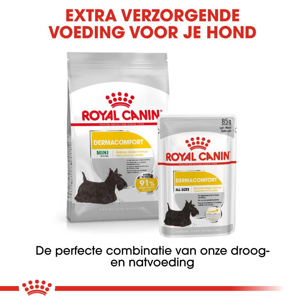 Royal Canin Dermacomfort Mini - Hondenvoer - 1 Kilogram - gevogelte