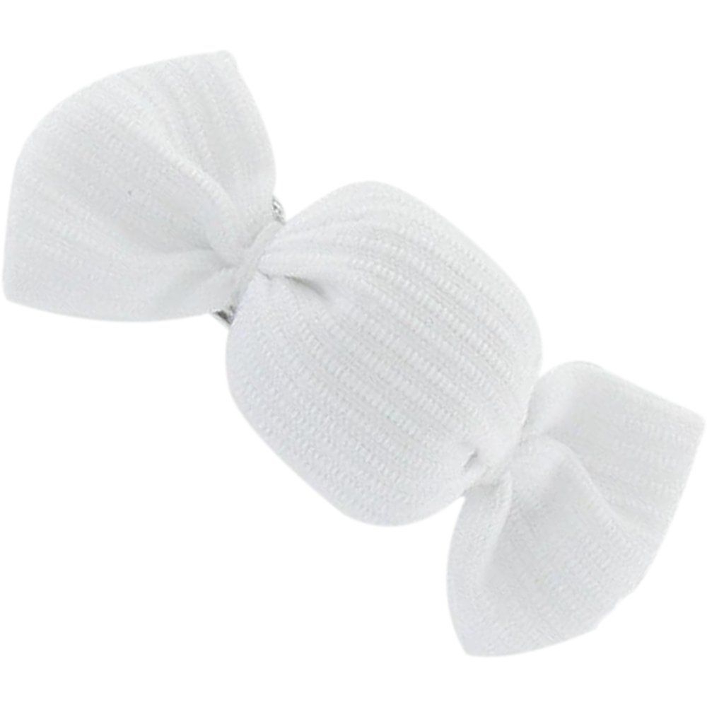 Petite Barrette Mini Bonbon Blanc