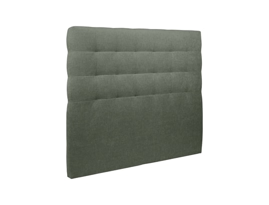 SOMMEIL DE PLOMB - Lit coffre 180x200cm capitonnée tissu vert
