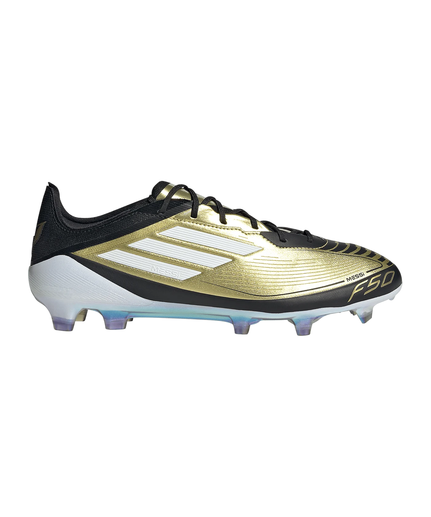 adidas F50 Elite FG Messi Triunfo Dorado Gold Weiss
