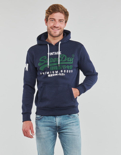 Superdry - VL HOOD - Marine