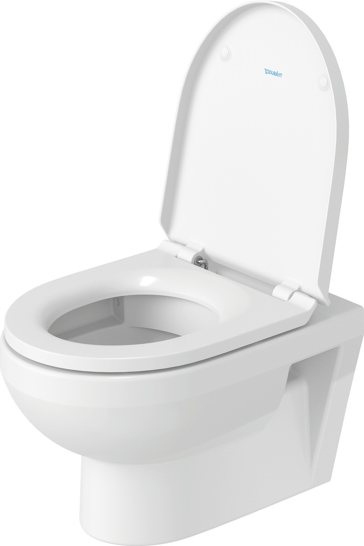 Duravit No. 1 randloos toilet met softclose zitting wit glans