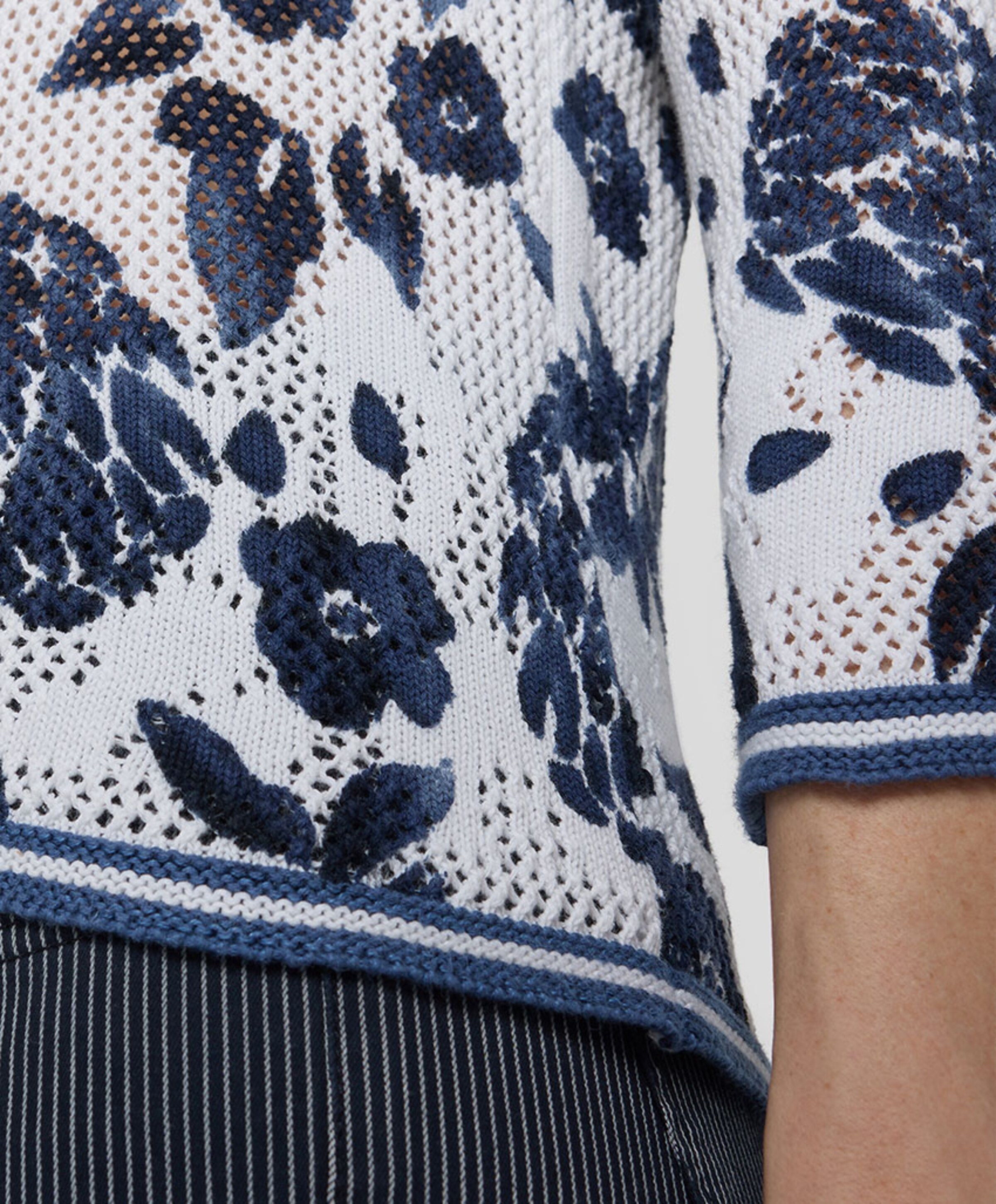 Rabe Dames trui blauw