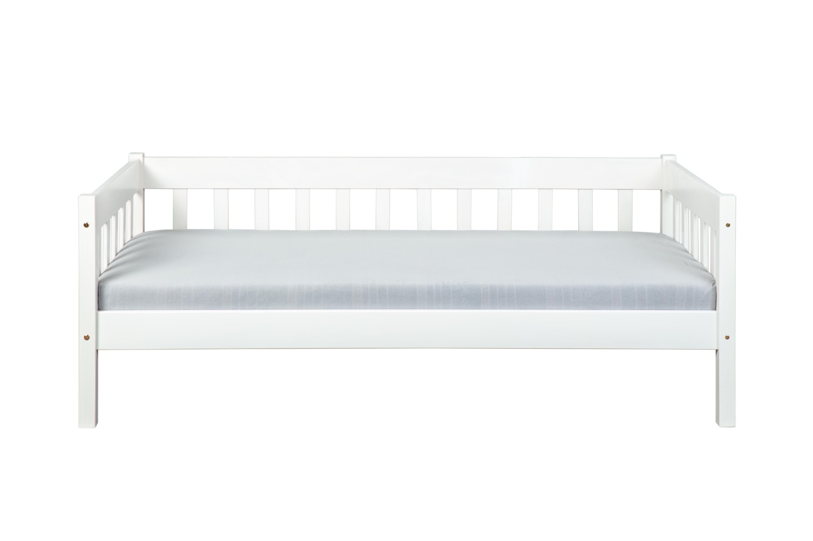 Einzelbett SINTRO - weiß - Massivholz - 90x200 cm
