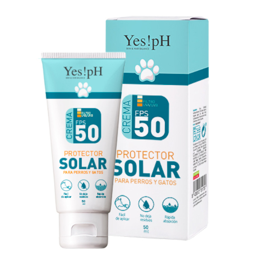 Sim! Creme protetor solar Ph para cães e gatos
