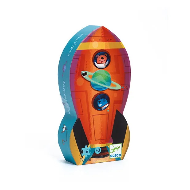 Djeco Puzzle Navette spatiale 16 pièces