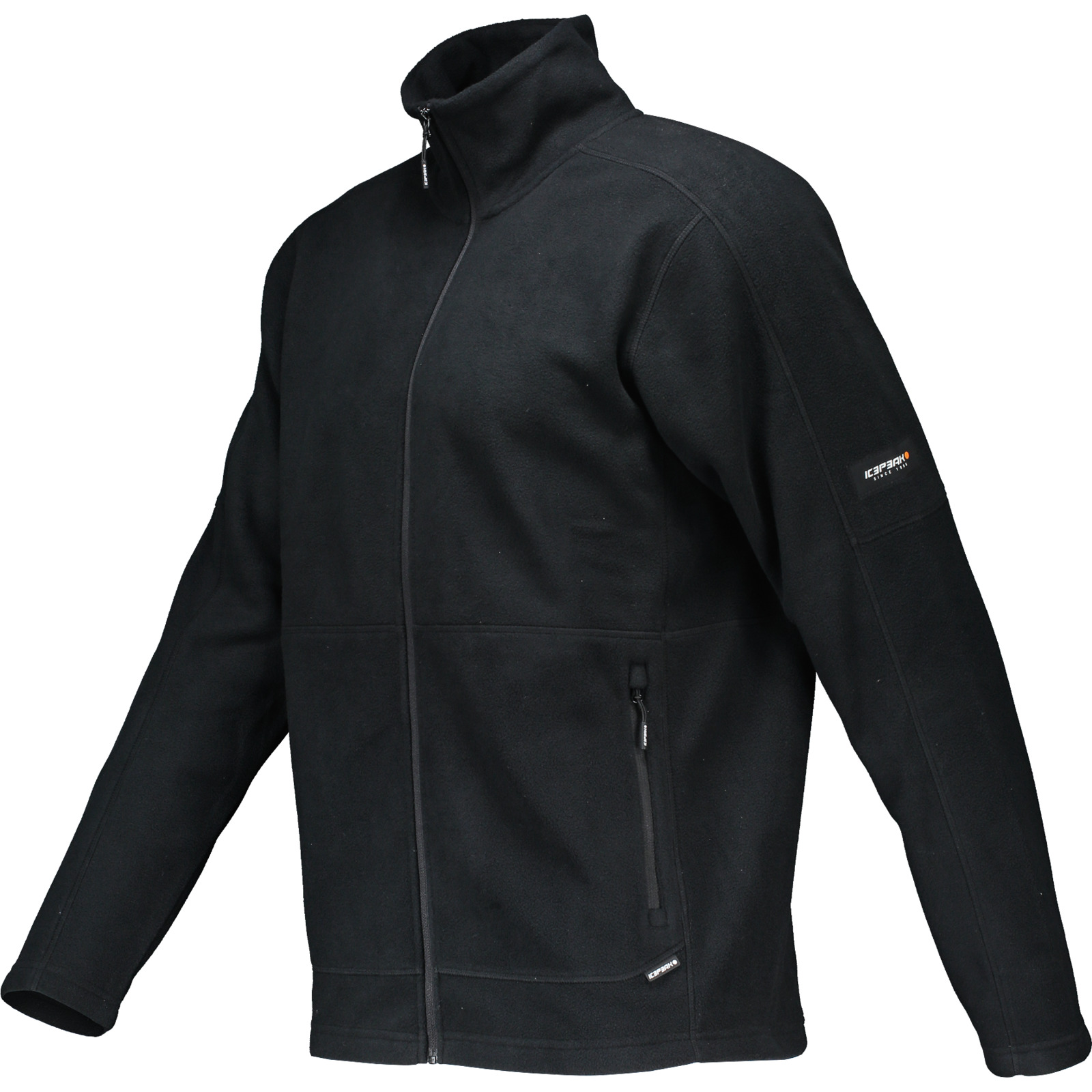 Icepeak Herren-Fleecejacke Carpio S, schwarz