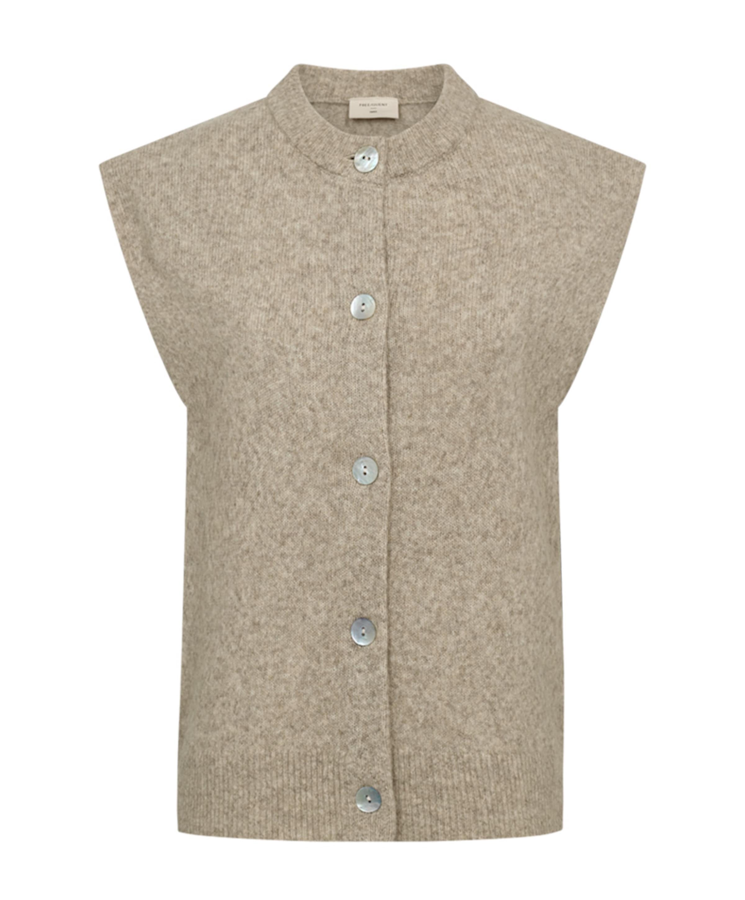 Freequent Dames vest beige
