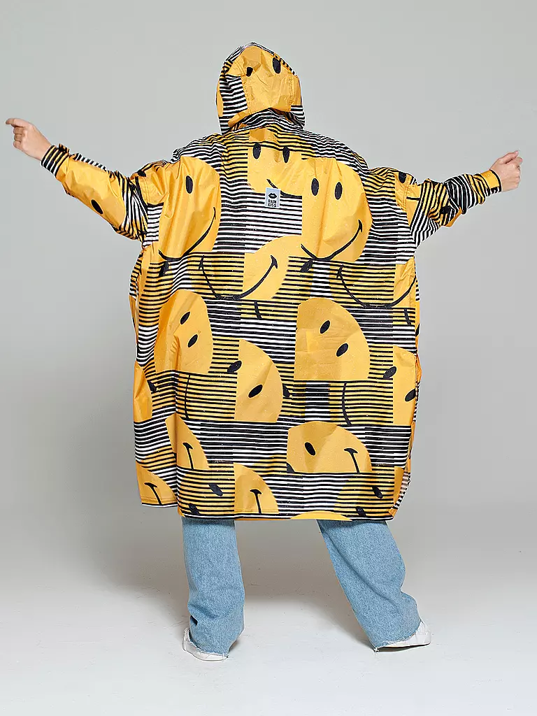 RAINKISS Regenjacke - Regenponcho SUNSET SMILEY gelb