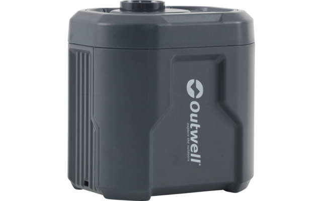 Outwell Akku-Luftpumpe Mistral mit Entleerungsmodus 600 Liter/min schwarz