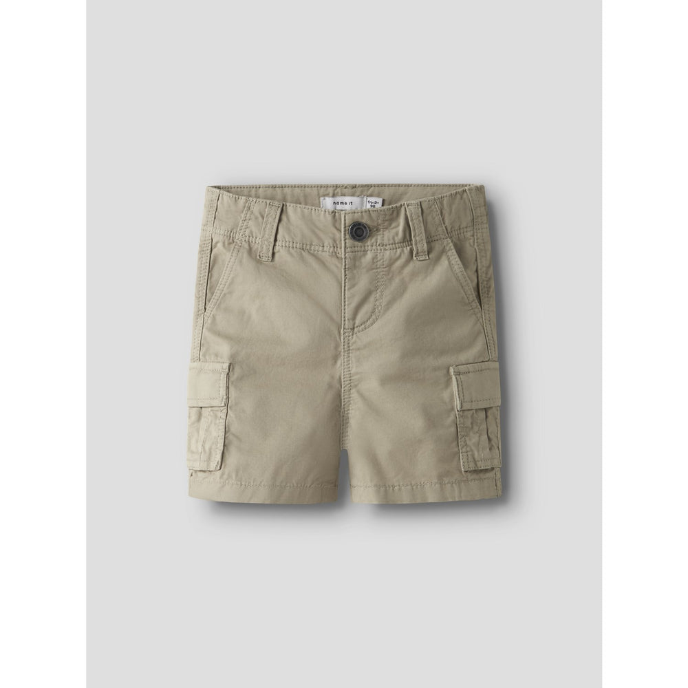 Køb Name It Aluminium Nmmryan Straight Cargo Shorts 1060-Dn Tb