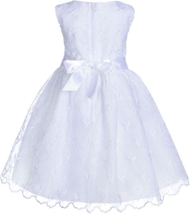happy girls Taufkleid »dress« mit aufgesetzter Schleife vorne in der Taille