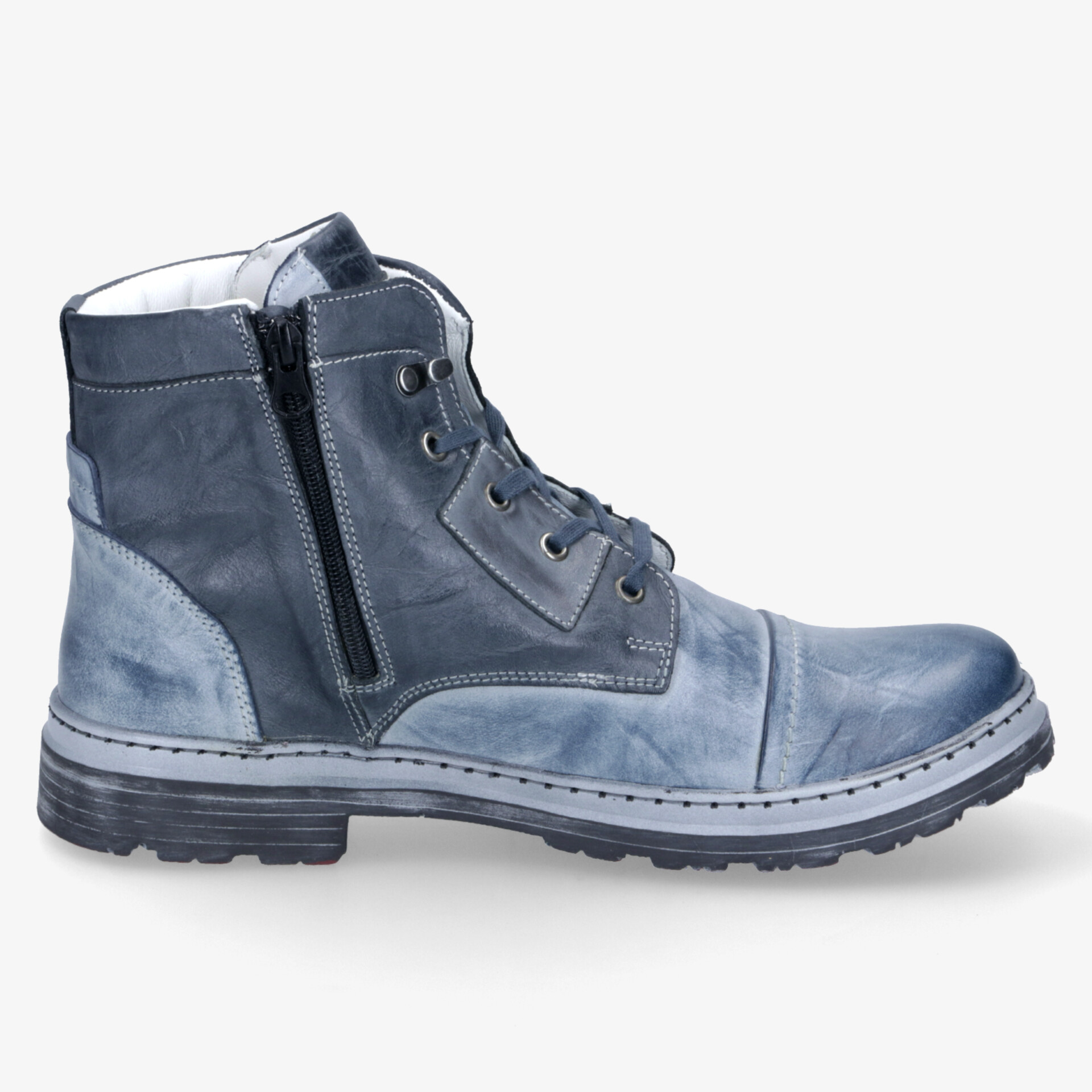 KRISBUT Herren Stiefel blau