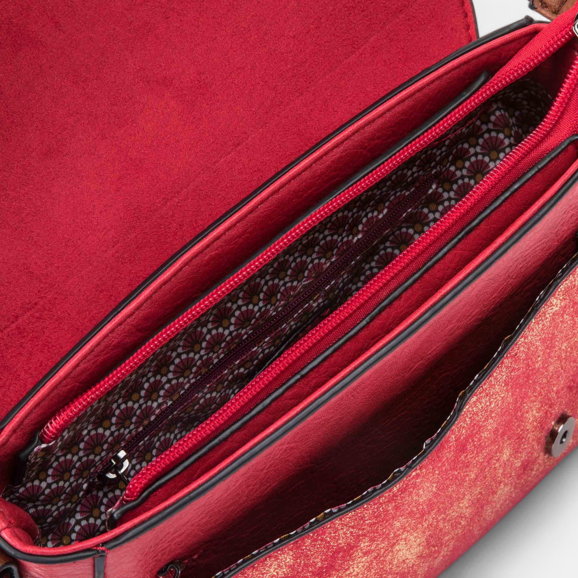 Sac bandoulière rouge