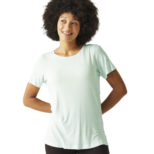 T-shirt randonnée REGATTA W BALLYTON BLEACHED AQUA